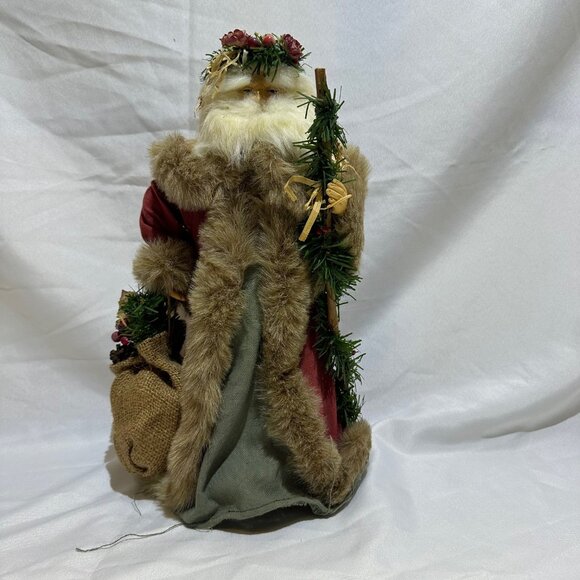 Vintage Old World Santa - Father Christmas Tree Topper - Picture 1 of 5